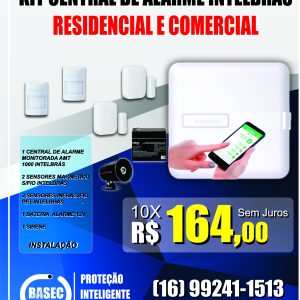 5. KIT DE CENTRAL ALARMES INTELBRÁS